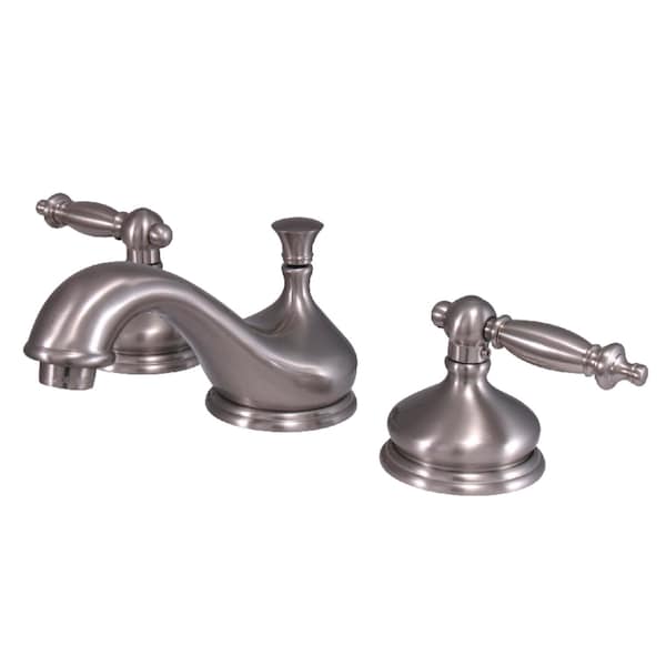 KS1168TL 8" Widespread Bathroom Faucet, Brushed Nickel